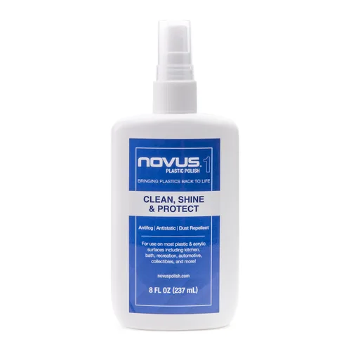 Vista 11 de NOVUS 7026 Plastic Clean & Shine #1 Botella de 2 onzas