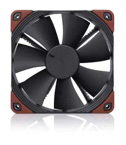 Vista 3 de Noctua NF-F12 iPPC 3000 PWM, Ventilador de refrigeración de servicio pesado, 4 pines, 3000 RPM (120mm, Negro)