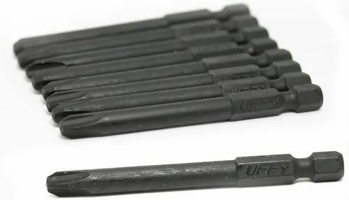 Vista 35 de UFFY - Insertar 1" pulgadas Phillips PH # 1 Power Impact Bit 10 pack 1/4 Hex