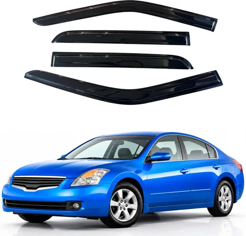 Vista 40 de Visera de ventana IG para Ford Focus Sedán y Hatchback 2012-2018, Protector de ventana lateral para lluvia y viento estilo Mugen, extra duradero