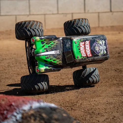 Vista 7 de Losi LMT 2.0 Camión Monstruo de Tracción en las 4 Ruedas con Eje Sólido RTR - Grave Digger LOS04028T1
