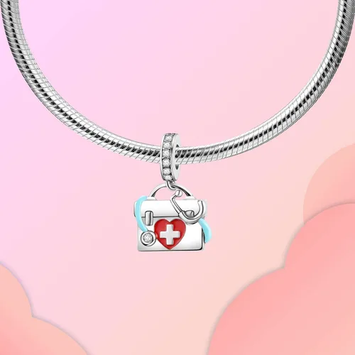 Vista 78 de LUXILLA Abalorio de plata de ley 925 para madre, hija, abuela, para familia, amor, madre, hija, abuela, para pulseras, collares, dijes, abalorios