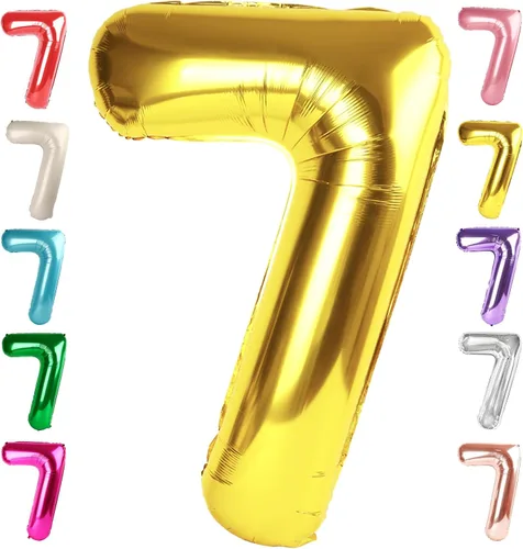 Vista 195 de Globos del números 0 de 40 pulgadas para formar los números 10, 20, 30, 40, 50, 60, 70, 80, 90, 100, para decoración de cumpleaños, bodas, eventos