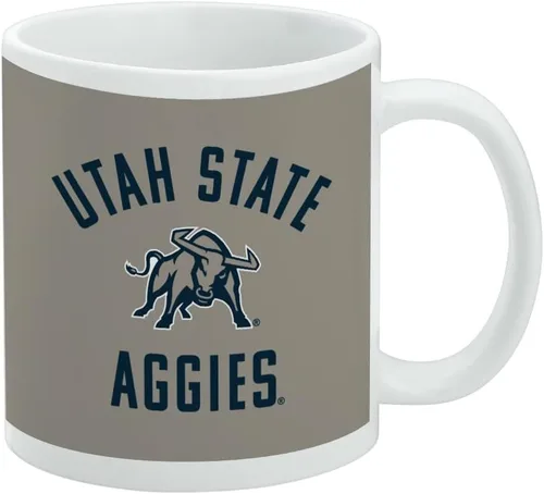 Vista 128 de Abilene Christian Wildcat Taza de café de cerámica, tazas de regalo novedosas para café, té y bebidas calientes, 11 onzas, color blanco