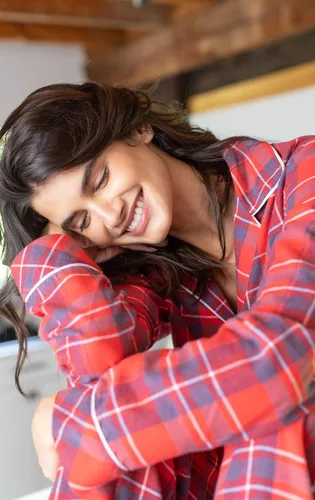 Vista 6 de PajamaGram - Pijamas de invierno para mujer - Pijamas de franela para mujer