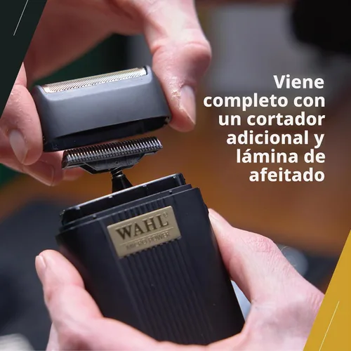 Vista 7 de Wahl Professional Micro Power Shaver, lámina de acabado ultra-cercada inalámbrica para aseo preciso, tiempo de ejecución de 2 horas
