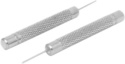 Vista 2 de uxcell 0.035 in Dia Tip Watch Band Correa Link Pin Remover Punch Herramienta de reparación 10pcs