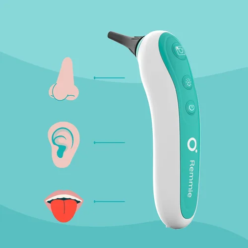 Vista 3 de Cámara inalámbrica con otoscopio para oído - Remmie 3 Otoscopio inteligente registrado por la FDA de próxima generación con cámara de luz