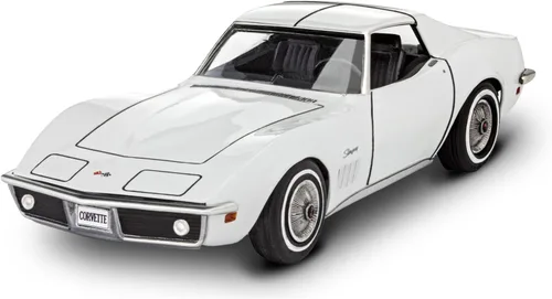 Vista 2 de Revell 1969 Chevrolet Corvette Stingray C3 Kit de modelo de coche todo