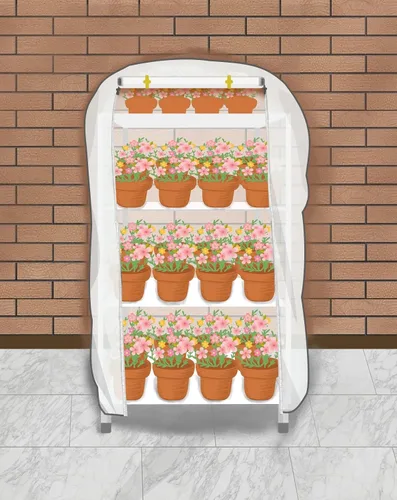Vista 7 de Agfabric Cubiertas para Plantas Protección contra Heladas 0.55oz 34"x28" Cubierta para Arbustos, Cubierta de Árbol de Invierno para Extensión