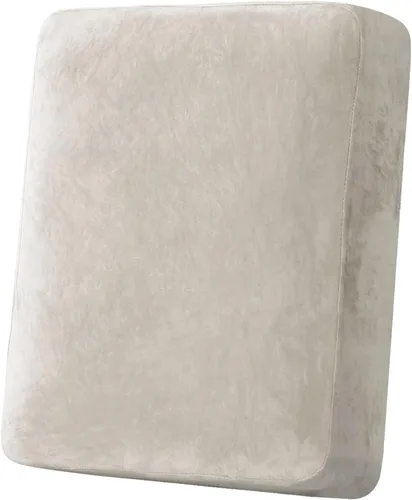 Vista 93 de H.VERSAILTEX Funda de cojín elástica de terciopelo para sofá, funda de cojín de felpa para cojines de silla, protector de muebles, cojín de asiento