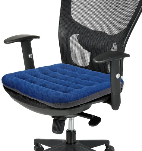 Vista 9 de SINOSSO Cojín para Silla de Oficina con Excelente Efecto de Soporte 1 Paquete, Cojín de Asiento de Escritorio/Computadora de Malla de Aire de Lujo
