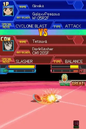 Vista 4 de Beyblade Metal Masters - Nintendo DS