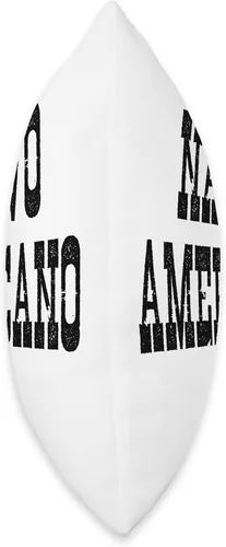 Vista 2 de Mexican Born United States Mexico Citizen Spanish Mexican American Native Citizen Mexico Nativo Mexicano Women Throw Pillow, 16x16, Multicolor
