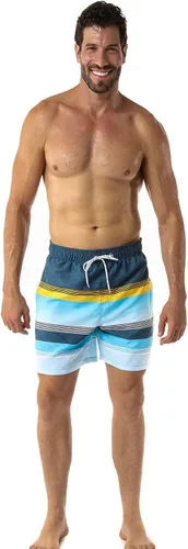 Vista 4 de SILKWORLD Traje de baño para hombre de secado rápido con bolsillos