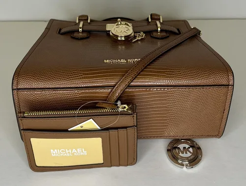 Vista 3 de Michael Kors MICHAEL Michael Kors Hamilton SM - Bolsa con gancho para monedero SM TZ