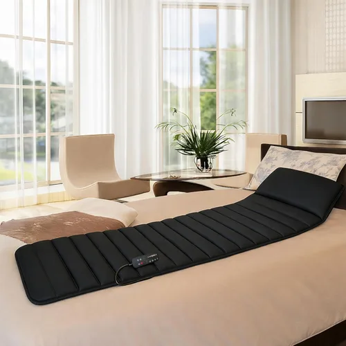 Vista 4 de Carepeutic Targeted Zone Deluxe - Alfombrilla de masaje con vibración con terapia de calor, 7 libras