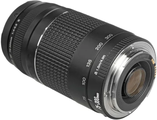 Vista 3 de Canon EF 75-300mm f/4-5.6 III Objetivo zoom telefoto para cámaras Canon SLR, 6473A003 (Reacondicionado)