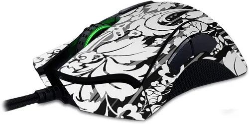 Vista 11 de MightySkins Skin compatible con Razer Deathadder Elite - Blue Petals Funda protectora de vinilo duradera y única Fácil de aplicar, quitar