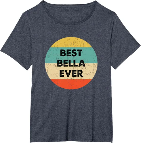 Vista 80 de Bella Name - Camiseta, Negro, S