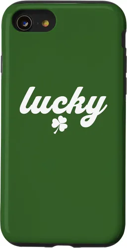 Vista 13 de Funda para iPhone 15 Lucky Clover Día de San Patricio