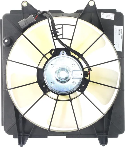 Vista 6 de Evan Fischer Juego de 2 (1) ventilador de condensador A/C para el lado del conductor y del pasajero, y (1) ventilador de radiador compatible