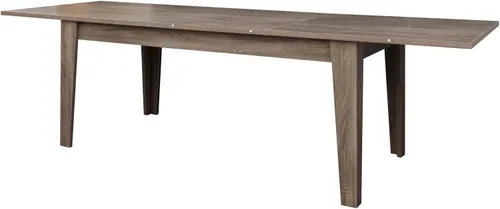 Vista 6 de WILLIAMSPACE Mesa de Comedor Extensible de Madera de 106" para 8 a 12, Mesa de Cocina Rectangular Rústica Campestre, Mesa de Comedor Grande