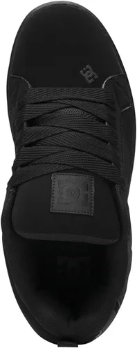 Vista 4 de DC Shoes Court Graffik - Tenis de skate para hombre Negro/Negro/Negro
