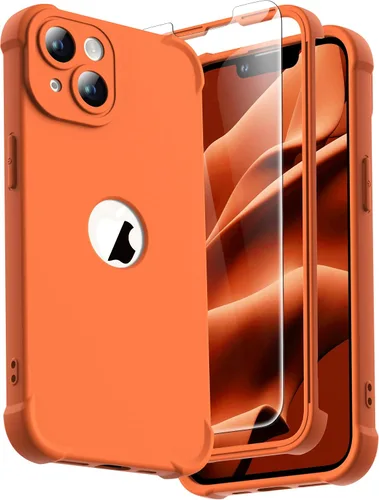 Vista 70 de ORETECH Funda para iPhone 11, con [2 protectores de pantalla de vidrio templado] [prueba de caídas de grado militar de 10 pies]
