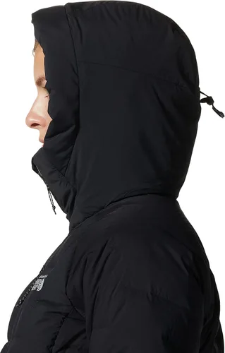 Vista 5 de Mountain Hardwear Parka elástica para mujer para campamento, viajes, senderismo de invierno y uso casual, aislada y duradera