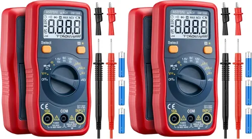 Vista 9 de AstroAI DM130B Multimeter, 4000 Counts, Auto-Ranging, Capacitance Testing