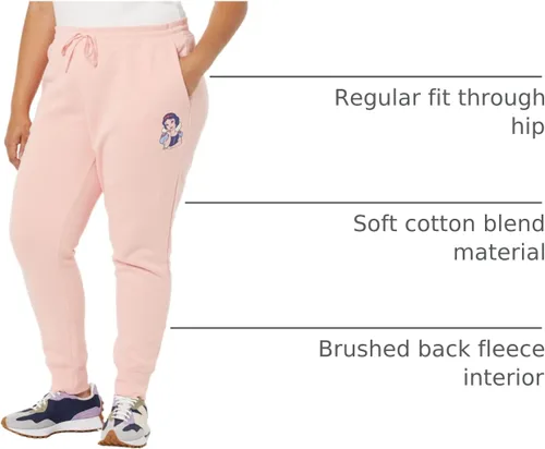 Vista 3 de Amazon Essentials Disney Marvel Star Wars - Pantalones deportivos de vellón de rizo francés para mujer