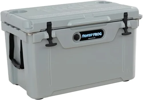 Vista 8 de Frosted Frog Enfriador aislado rotomoldeado de 45 cuartos de galón