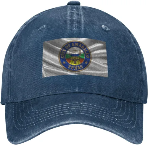Vista 14 de Amarillo Texas Seal Baseball Cap for Men Women Hats Adjustable Dad Hat Cotton Caps