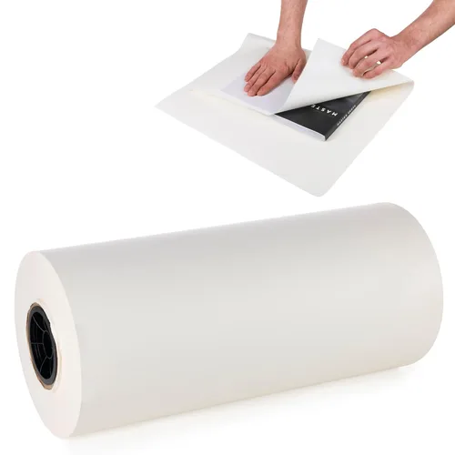 Vista 19 de IDL Packaging SatinPack - Hojas de papel de seda negro de 24 x 36 pulgadas, paquete de 100, duraderas 20# (33 GSM), hechas en Estados Unidos, hojas