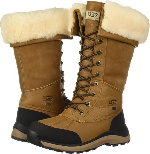 Vista 7 de UGG Botas de nieve W Adirondack Tall III para mujer, Castaño