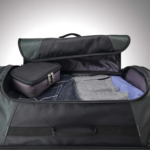 Vista 3 de Samsonite Andante - Mochila de lona con 2 ruedas, Completamente negro), 117224-5455