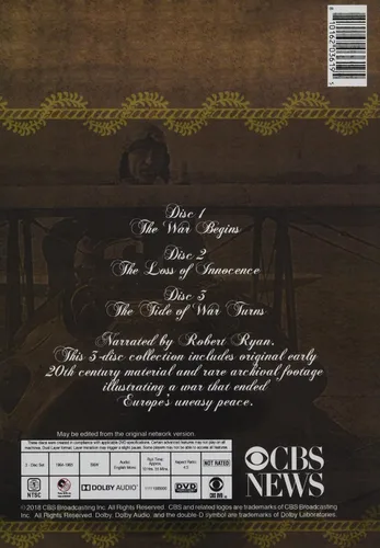 Vista 2 de Narrated by Robert Ryan World War I - The Complete Season
