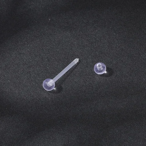 Vista 6 de Anillos de pezón de plástico transparente de 0.49 oz y 0.56 oz para cirugía, embarazo embarazada, destete de maternidad, joyería de piercing