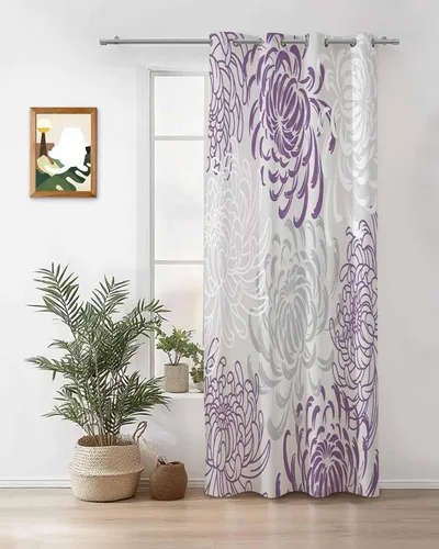 Vista 4 de Cortinas opacas con aislamiento térmico y ojales para dormitorio, 84 pulgadas de largo, para decoración del hogar, para sala de estar, cortinas