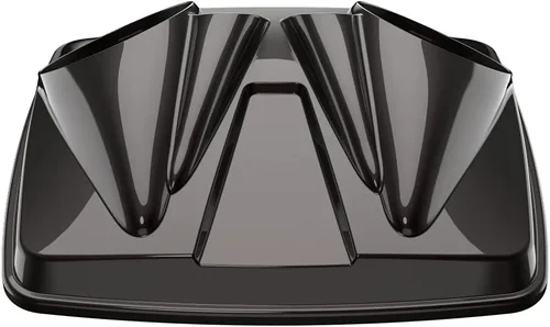 Vista 94 de Tapas de altavoz dobles de 8 pulgadas a juego para Advanblack/OEM Harley Rushmore estilo Razor, Chopped & King Tour Pak Whisky ámbar