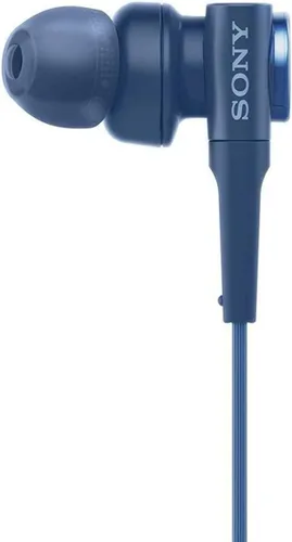 Vista 5 de Sony MDRXB55AP Auriculares intraurales con cable y graves extra con micrófono para llamadas telefónicas, Negro Azul