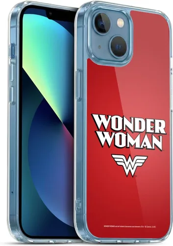 Vista 85 de Head Case Designs Funda de gel suave con licencia oficial de Wonder Woman DC Comics Classic Logos compatible con Apple iPhone 7 Plus/iPhone 8 Plus