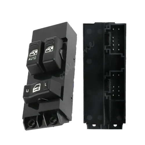 Vista 5 de Interruptor eléctrico de ventana Interruptor de control de ventana, ajuste para Chevrolet Silverado GMC Sierra Electric Master Lifter Botón