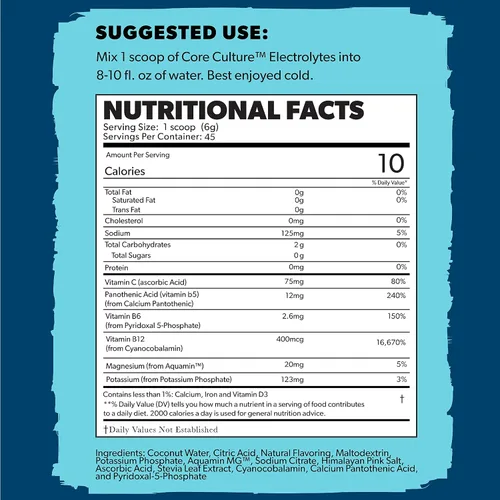 Vista 5 de Dragonfruit Electrolytes Powder - Mezcla refrescante de electrolitos de hidratación rápida para recuperar y recargar - Polvo de electrolitos