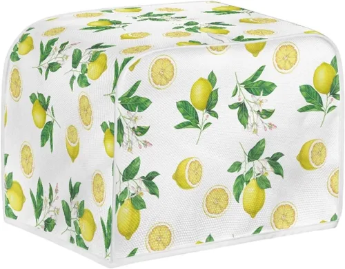 Vista 14 de Cubierta de tostadora con estampado de pollo, cubierta de tostadora de 2 rebanadas de cocina elegante para electrodomésticos, tostadora, microondas