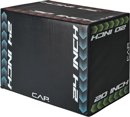 Vista 8 de CAP Barbell Caja pliométrica de espuma 3 en 1 Múltiples estilos
