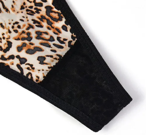 Vista 6 de Tangas de tanga para mujer, ropa interior sexy transpirable con espalda en T