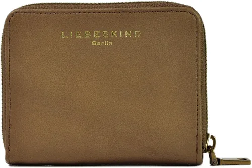 Vista 2 de Liebeskind - Cartera de piel con cremallera para mujer, Marrón, Cartera con cremallera