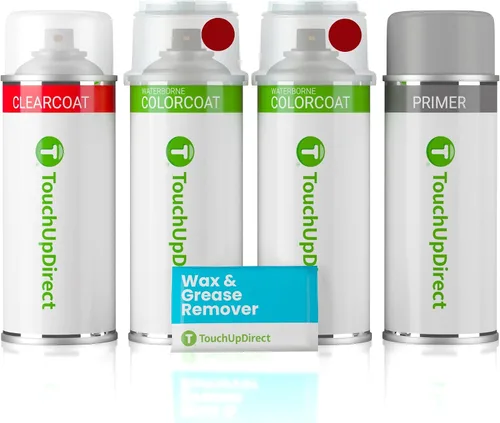 Vista 19 de TouchUpDirect GNR/WA144H Auburn Matte Compatible con GMC Exact Match - Aerosol de pintura de retoque - Kit esencial